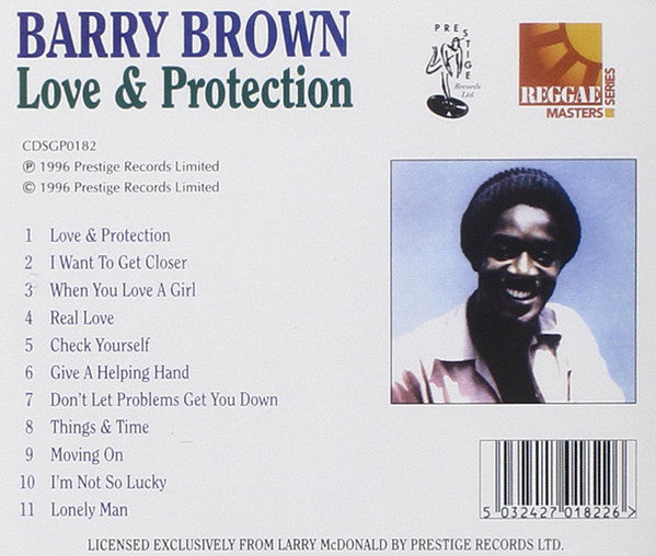 Barry Brown : Love & Protection (CD, Comp)