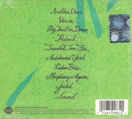 Mike Gordon : The Green Sparrow (CD, Album, Dig)