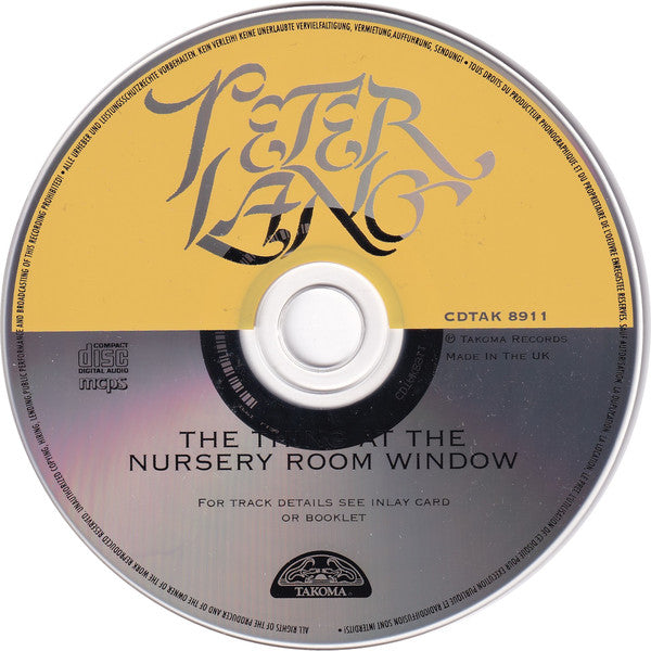 Peter Lang : The Thing At The Nursery Room Window (CD, Album, RE, RM)