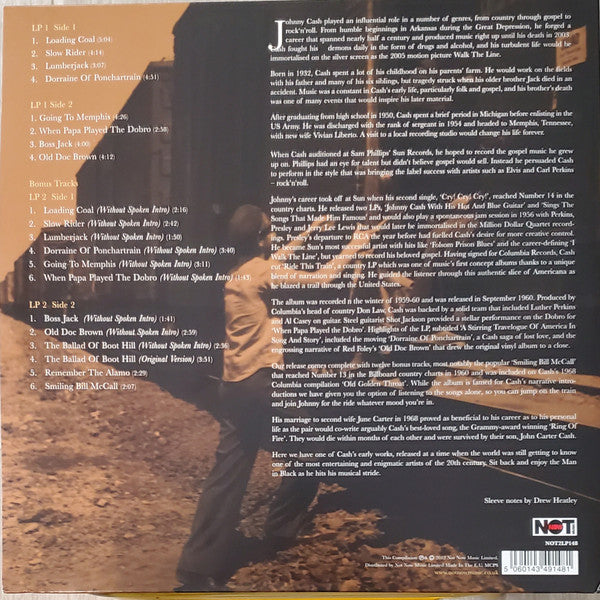 Johnny Cash : Ride This Train (2xLP, Album, RE, Gat)
