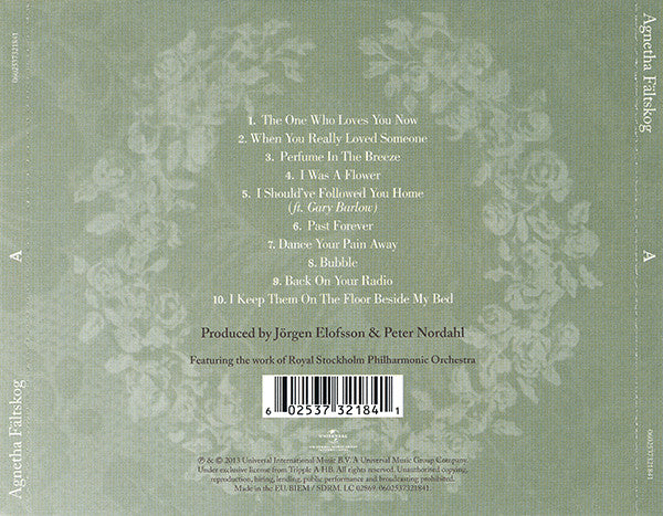 Agnetha Fältskog : A (CD, Album)