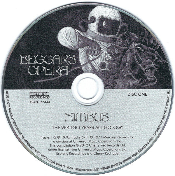 Beggars Opera : Nimbus - The Vertigo Years Anthology (2xCD, Comp, RM)