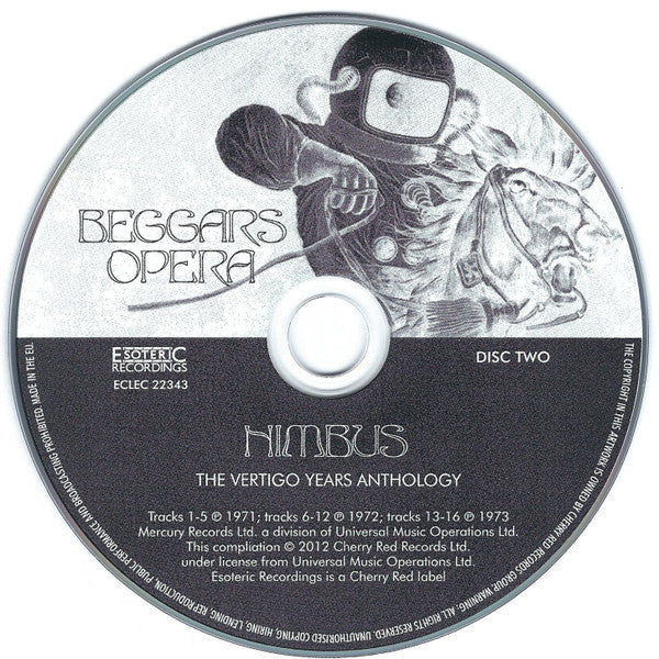 Beggars Opera : Nimbus - The Vertigo Years Anthology (2xCD, Comp, RM)