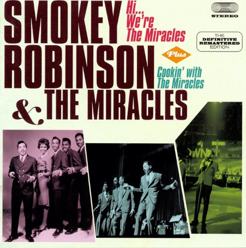 The Miracles : Hi.., We're The Miracles  ·Plus·  Cookin' With The Miracles (CD, Comp, RM)