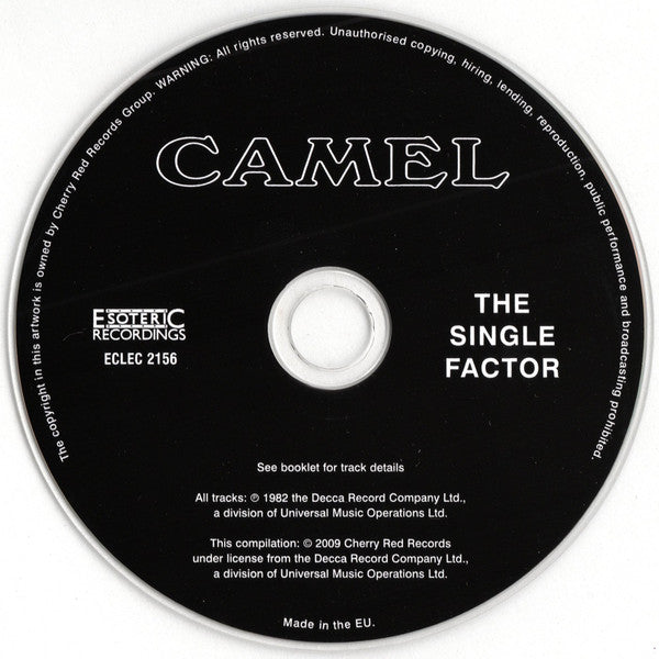 Camel : The Single Factor (CD, Album, RE, RM)