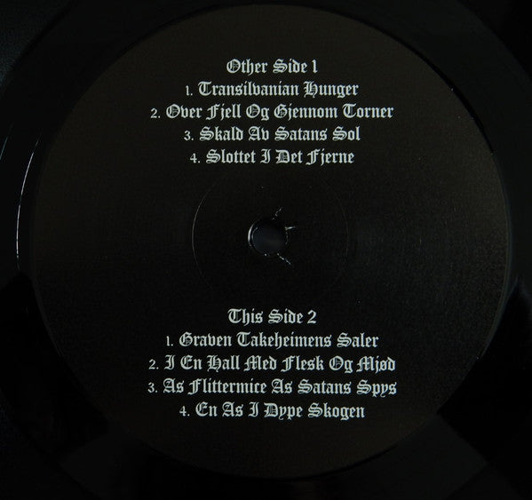Darkthrone : Transilvanian Hunger (LP, Album, RE, RM)