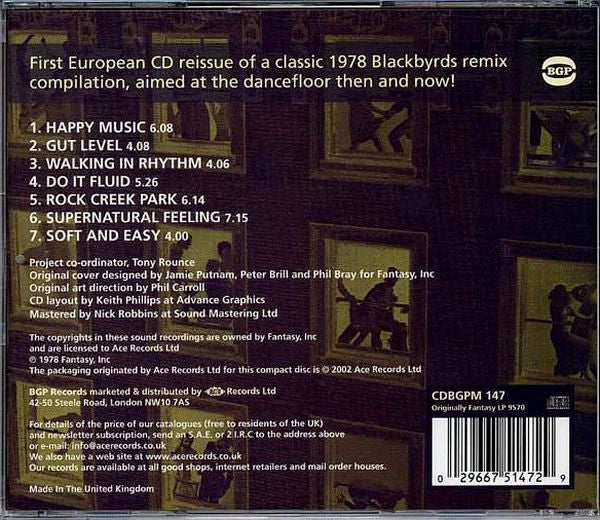 The Blackbyrds : Night Grooves (CD, Comp, RE)