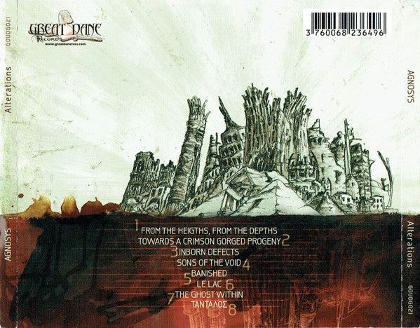 Agnosys : Alterations (CD, Album)