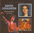 David Johansen : David Johansen/Live It Up (CD, Comp)