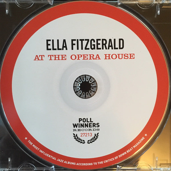 Ella Fitzgerald : Ella Fitzgerald At The Opera House (CD, Album, Mono, RE)