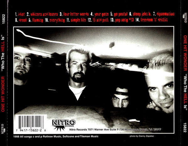 One Hit Wonder (2) : Who The Hell Is? (CD, Album)