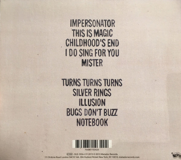 Majical Cloudz : Impersonator (CD, Album, Dig)