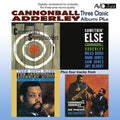Cannonball Adderley : Three Classic Albums Plus (2xCD, Comp, RM)