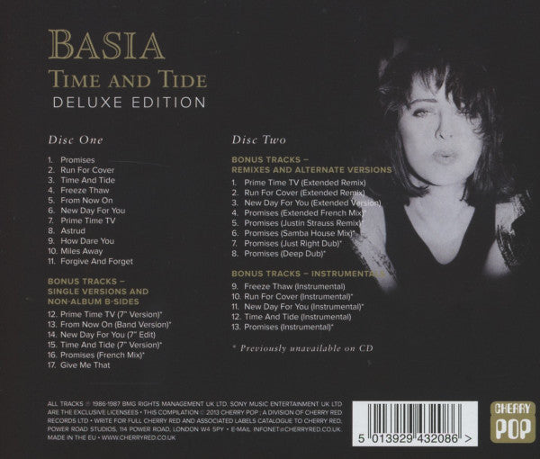 Basia : Time And Tide (CD, Album, RE + CD, Comp + Dlx, RM)