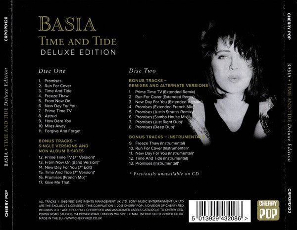 Basia : Time And Tide (CD, Album, RE + CD, Comp + Dlx, RM)