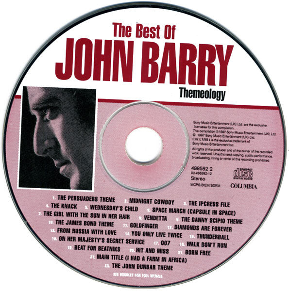 John Barry : The Best Of John Barry - Themeology (CD, Comp)