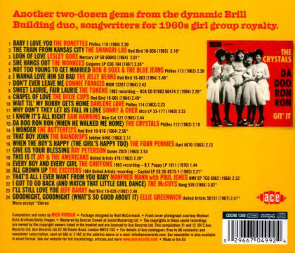 Ellie Greenwich & Jeff Barry : Da Doo Ron Ron (More From The Ellie Greenwich & Jeff Barry Songbook) (CD, Comp, Mono)