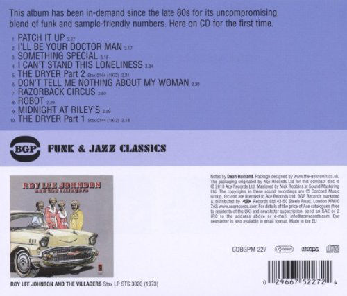 Roy Lee Johnson & The Villagers : Roy Lee Johnson & The Villagers (CD, Album, RE, RM)