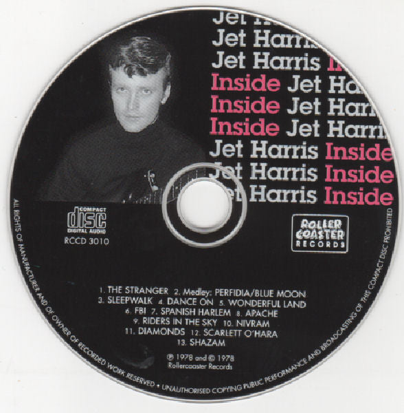 Jet Harris : Inside (CD, Album)