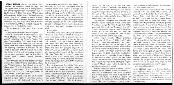 Mavis Staples : Have A Little Faith (CD, Album)