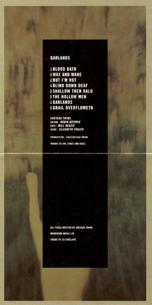 Cocteau Twins : Garlands (CD, Album, M/Print, RE, RM)