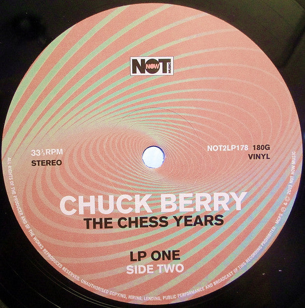 Chuck Berry : The Chess Years (2xLP, Comp, 180)