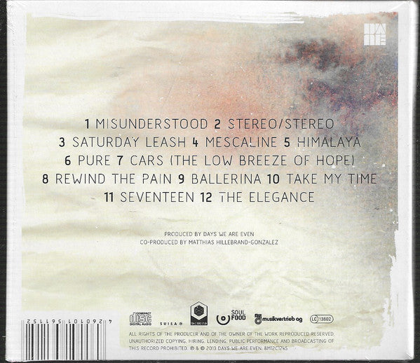 Days We Are Even : Himalaya (CD)