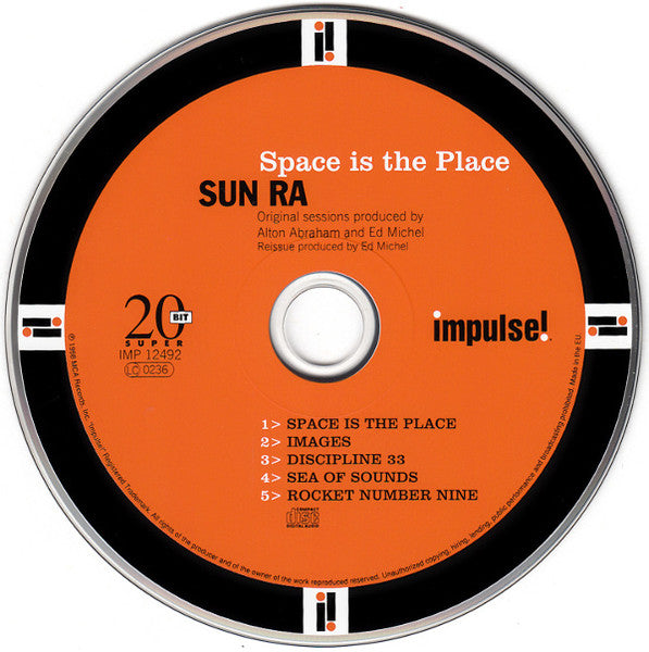 Sun Ra : Space Is The Place (CD, Album, RE, RM, Dig)