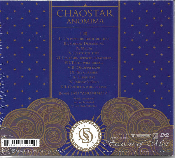 Chaostar : Anomima (CD, Album + DVD-V + Ltd)