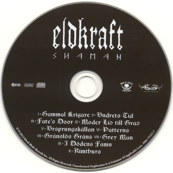 Eldkraft : Shaman (CD, Album)