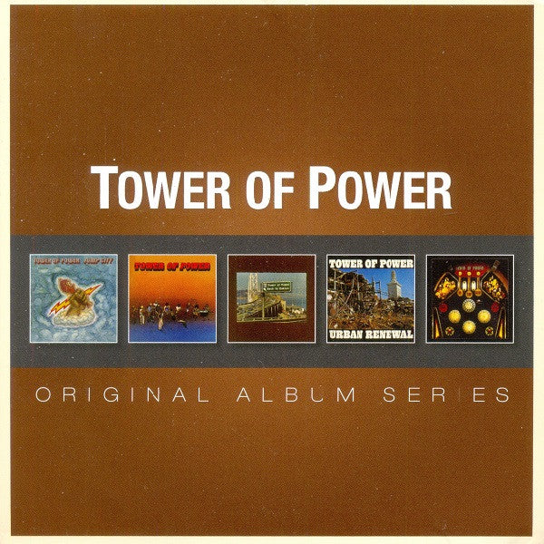 Tower Of Power : Original Album Series (Box, Comp, RE, Sli + CD, Album, RE + CD, Album, RE)