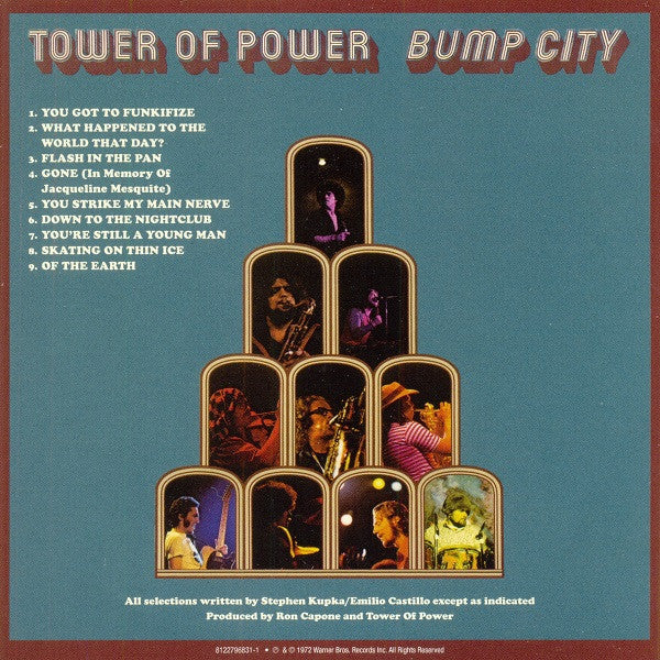 Tower Of Power : Original Album Series (Box, Comp, RE, Sli + CD, Album, RE + CD, Album, RE)