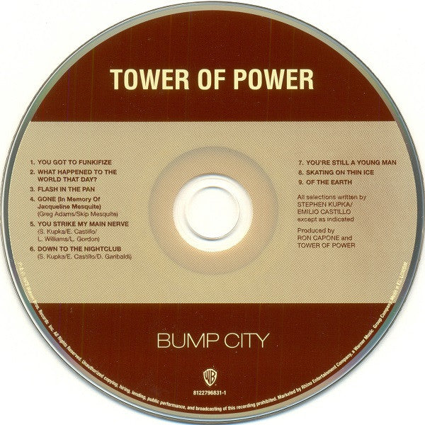 Tower Of Power : Original Album Series (Box, Comp, RE, Sli + CD, Album, RE + CD, Album, RE)