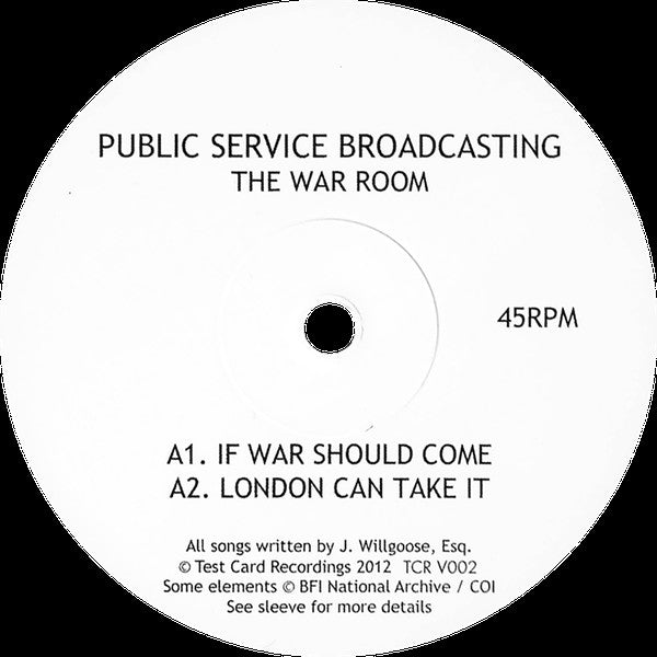 Public Service Broadcasting : The War Room (12", EP, RE)