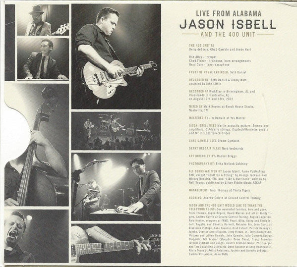Jason Isbell And The 400 Unit : Live From Alabama (CD, Album)