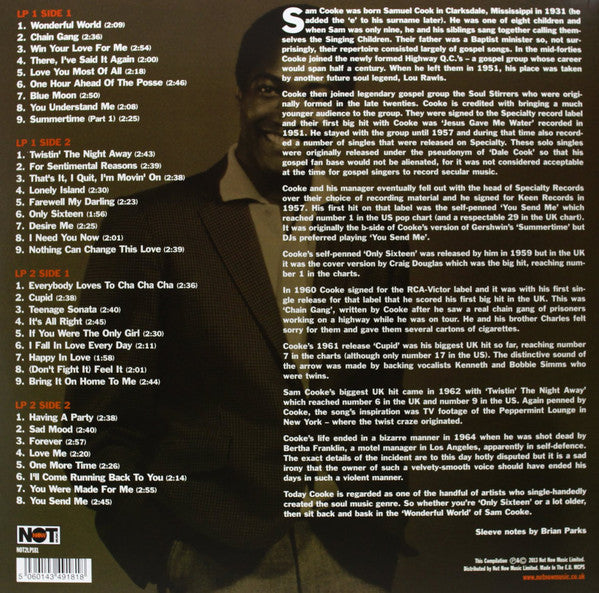 Sam Cooke : The Singles Collection (2xLP, Comp, Ltd, 180)