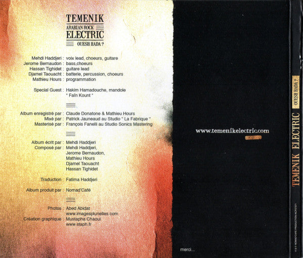 Temenik Electric : Ouesh Hada? (CD, Album)