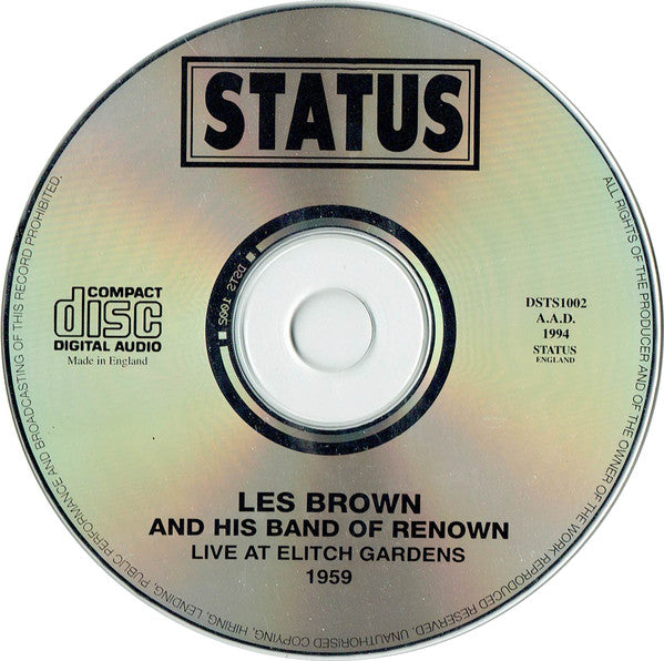 Les Brown And His Band Of Renown : Live At Elitch Gardens (CD, Album)