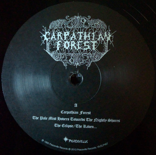 Carpathian Forest : Through Chasm, Caves And Titan Woods (12", EP, RE)