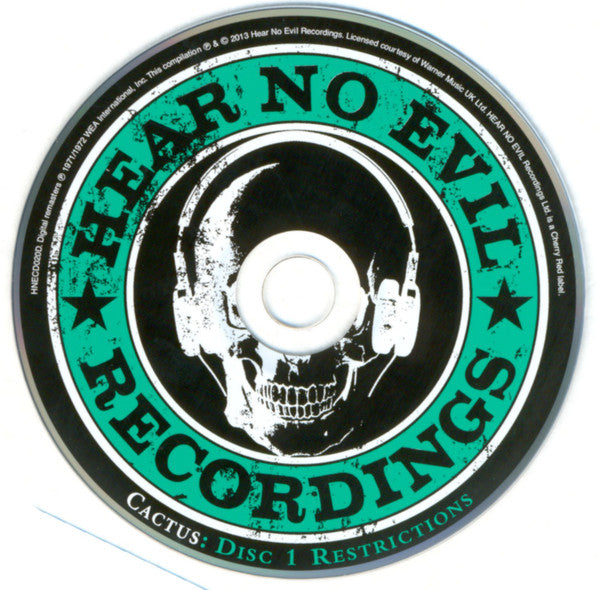 Cactus (3) : Restrictions / ’Ot ‘N’ Sweaty (CD, Album, RE, RM + CD, Album, RE, RM + Comp)