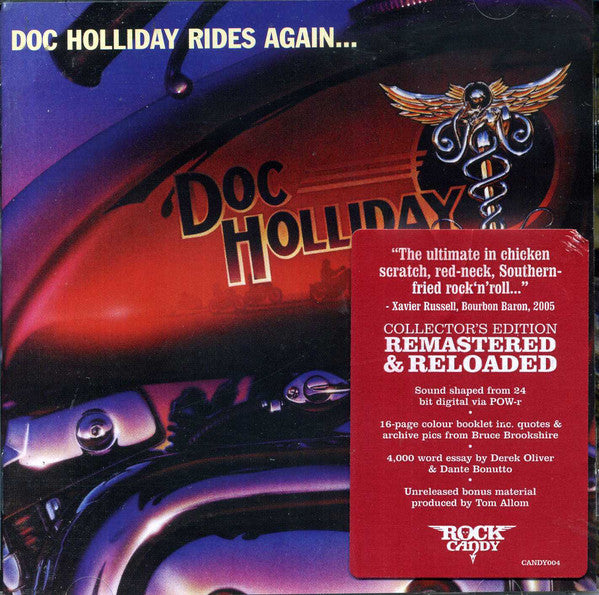Doc Holliday (3) : Doc Holliday Rides Again... (CD, Album, RE, RM)