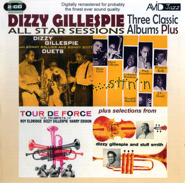 Dizzy Gillespie : Three Classic Albums Plus (All Star Sessions) (2xCD, Comp, RM)