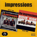 The Impressions : One By One / Ridin' High  (CD, Album, Comp)