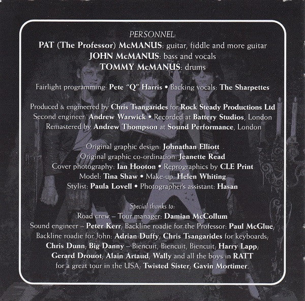 Mama's Boys : Power And Passion (CD, Album, RE, RM, Sli)
