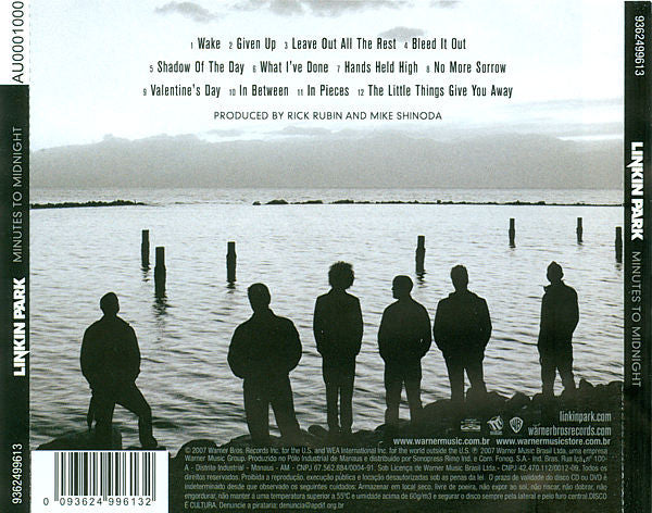 Linkin Park : Minutes To Midnight (CD, Album, RE, RP, AU)