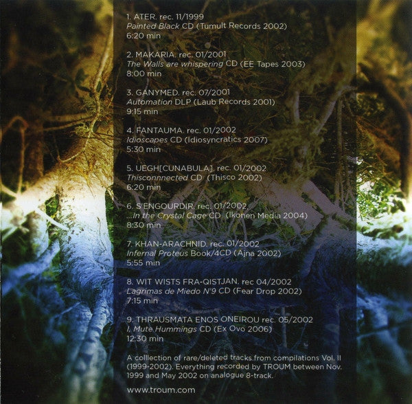 Troum : Syzygie (CD, Comp, RM)