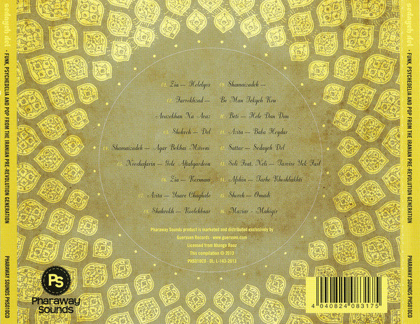 Various : Sedayeh Del (Funk, Psychedelia And Pop From The Iranian Pre-Revolution Generation) (CD, Comp)