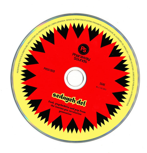 Various : Sedayeh Del (Funk, Psychedelia And Pop From The Iranian Pre-Revolution Generation) (CD, Comp)