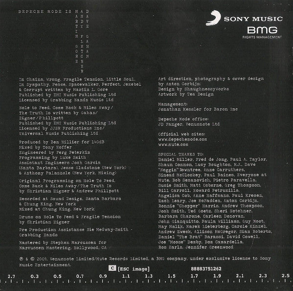 Depeche Mode : Sounds Of The Universe (CD, Album, RE)