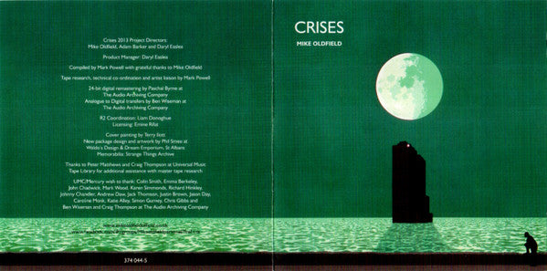 Mike Oldfield : Crises (CD, Album, RE, RM, EDC)